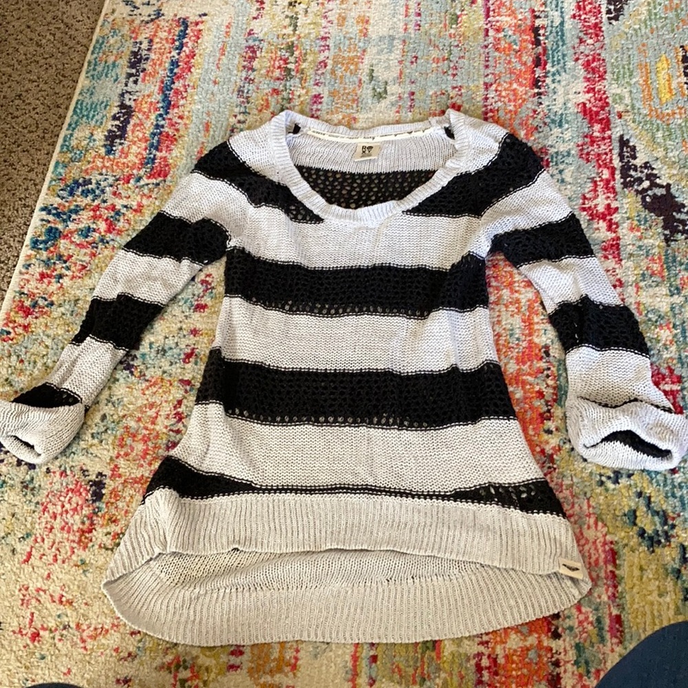 Roxy scoop neck sweater
